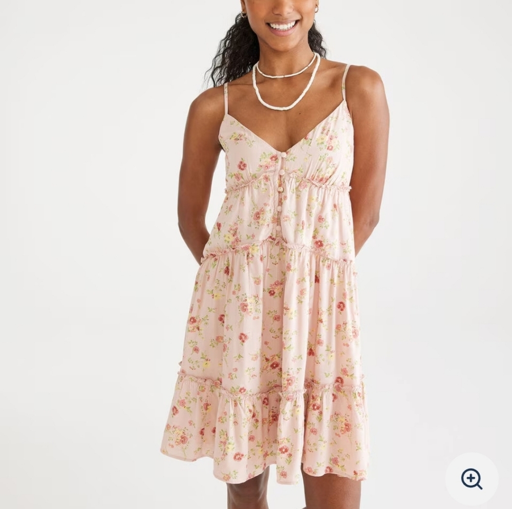 Aeropostale | Pink Floral Dress